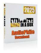 Band-in-a-Box 2026 Audiophile Mac DL UPDATE