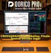Dorico V6 SVENSK/engelsk från Finale