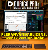 Dorico V6 Fleranv.licens från Finale Sibelius