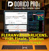 Dorico V6 SVENSK Fleranv. fr Finale