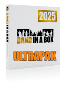 Band-in-a-Box 2025 UltraPak Mac Hårddisk
