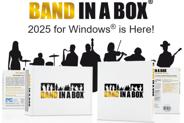 BAND-IN-A-BOX 2025 Windows