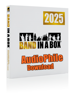 Band-in-a-Box 2026 Audiophile Mac DL UPDATE