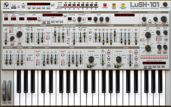 LuSH-101 Virtuell synthesizer