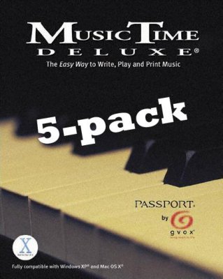 Music Time Dlx 5-pack